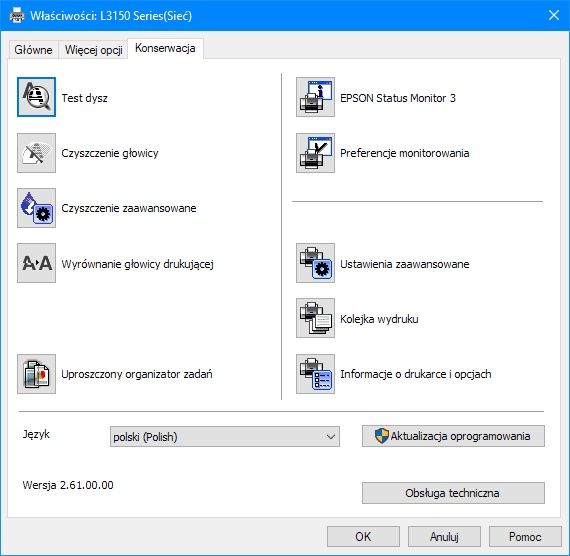 Epson L3151 - drukowanie sterownik 3