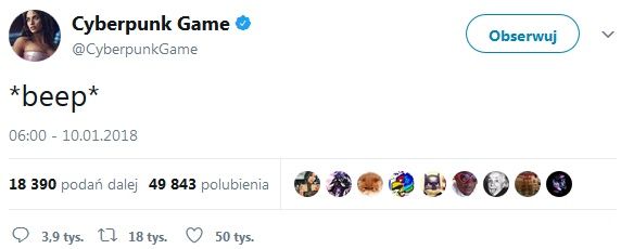 Cyberpunk 2077 twitter