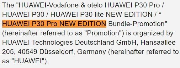 Huawei P30 Pro New Edition