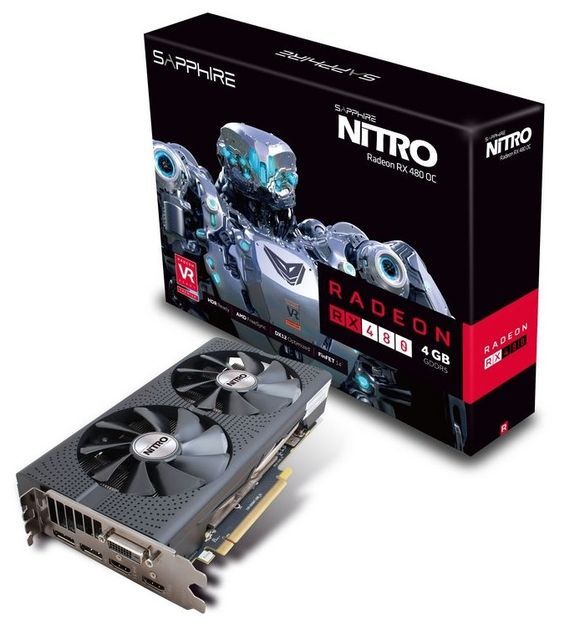 Sapphire Radeon RX 480 Nitro 4G