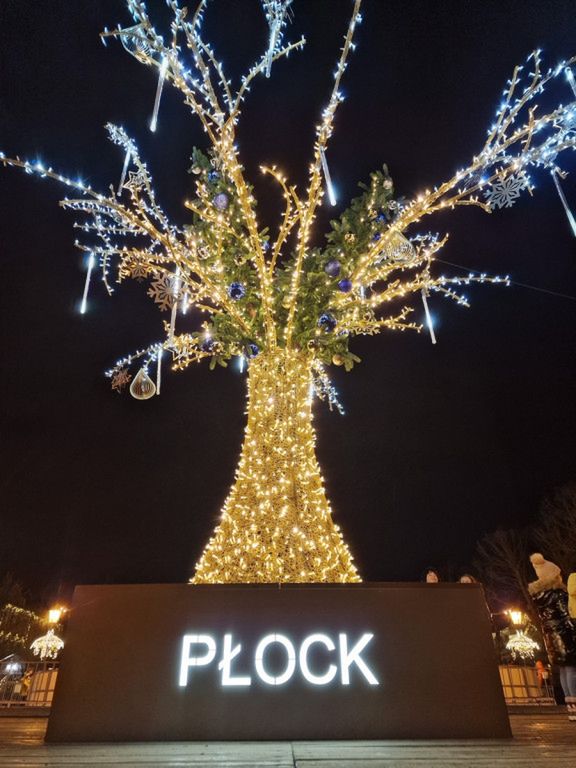 Wigilia przed płockim ratuszem