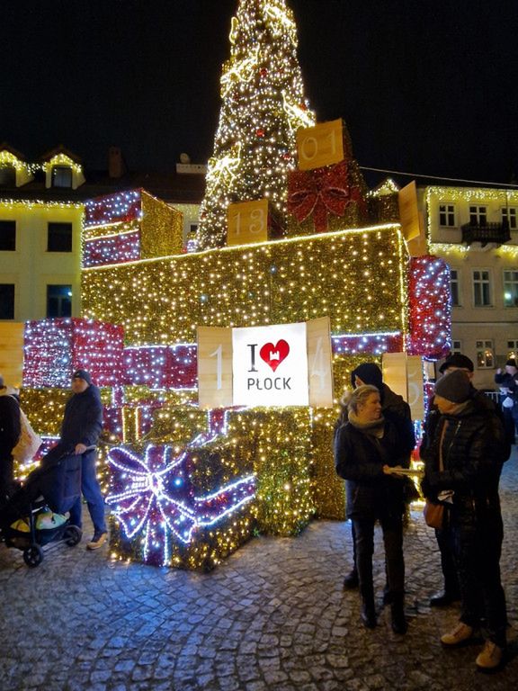 Wigilia przed płockim ratuszem