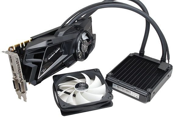 Inno3D iChill GeForce GTX 780 Ti Black Series Accelero Hybrid karta graficzna zdjęcie