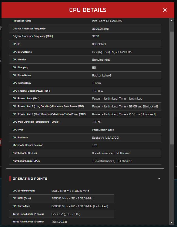 Intel Core i9-14900KS