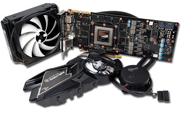 Inno3D GeForce GTX 780 Accelero Hybrid karta graficzna zdjęcie chłodzenie