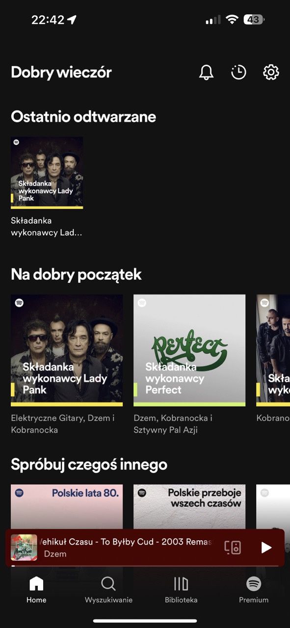 aplikacja spotify