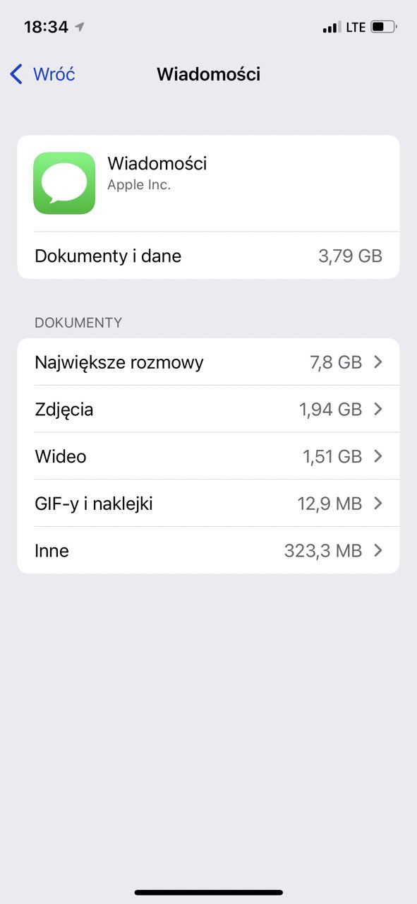 jak zwolnic pamiec na iphone