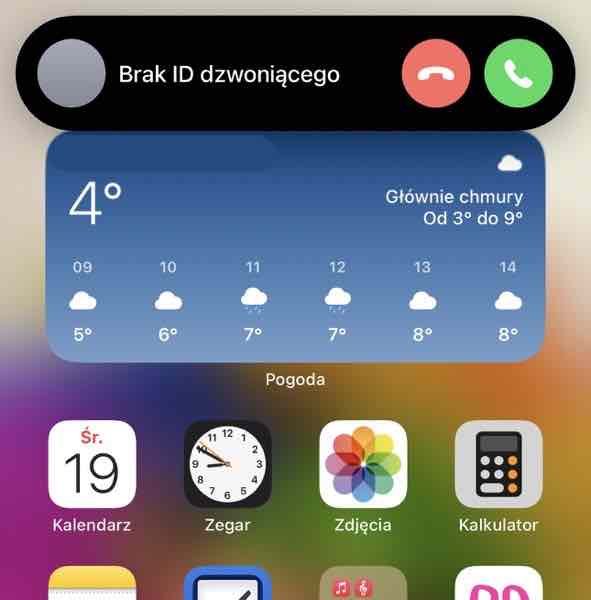 numer zastrzeżony iphone