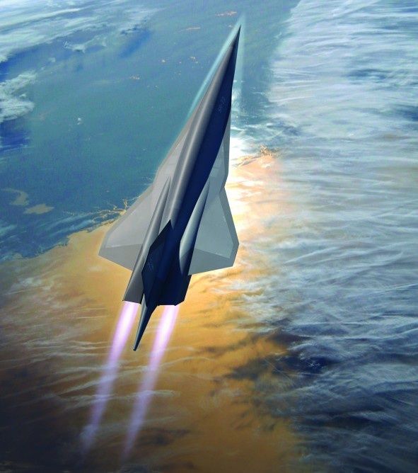 SR-72 samolot koncepcja turbo