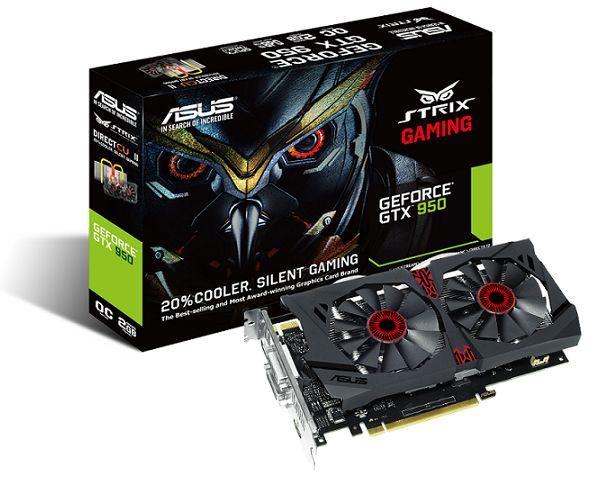 ASUS GeForce GTX 950 STRIX OC karta graficnza