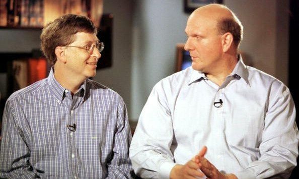 steve ballmer i bill gates