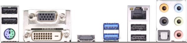 ASRock FM2A88M Extreme4+ płyta główna zdjęcie tylny panel