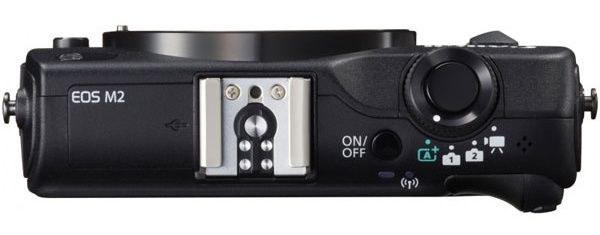Canon EOS M2 widok góra