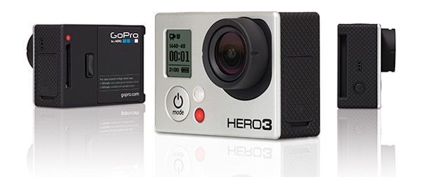 Go Pro Hero 3 kamera sportowa widok front