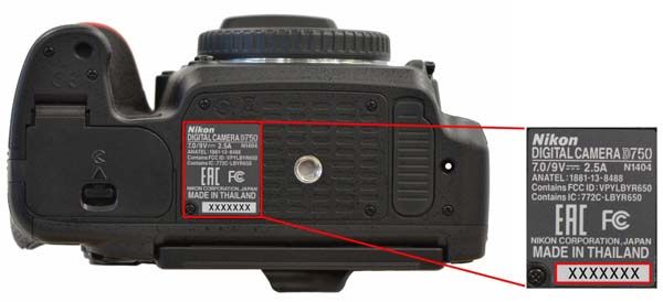 Nikon jak sprawdzić numer seryjny