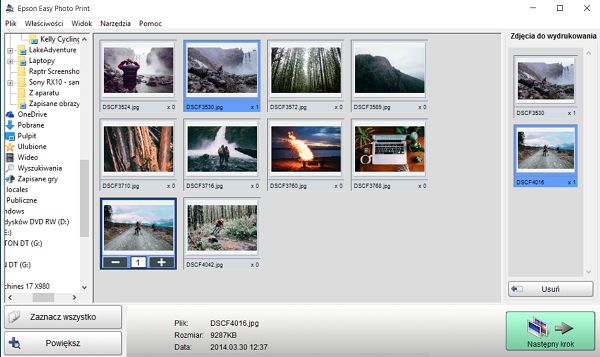 Epson L850 epson easy photo print