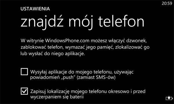 Konfiguracja Telefonu z Windows Phone 8