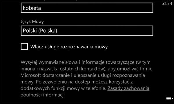 Konfiguracja Telefonu z Windows Phone 8