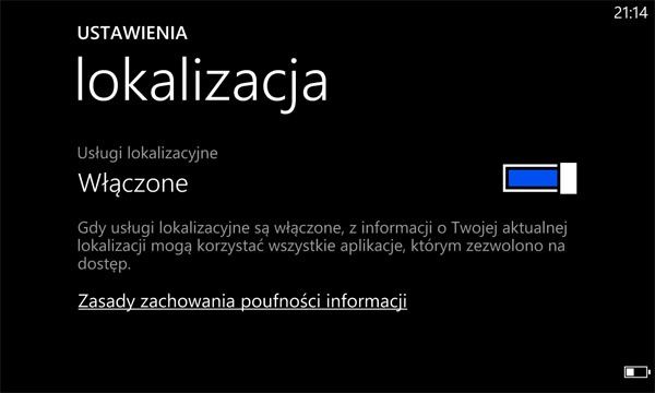 Konfiguracja Telefonu z Windows Phone 8