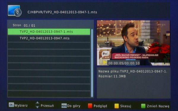 Wiwa HD90 Memo Control dekoder STB DVB-T