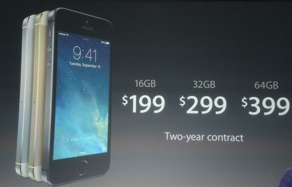 iPhone 5S ceny