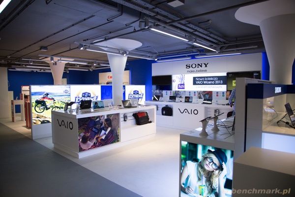 Komputronik Megastore stoisko Sony