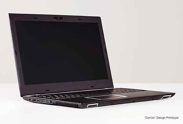 AMD - prototypowy laptop z procesorem AMD APU Carrizo