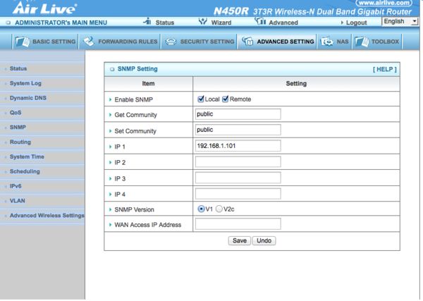 AirLive N450R 3T3R Wireless-N Dual Band Gigabit Router
