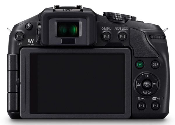 Panasonic Lumix G6 widok tył