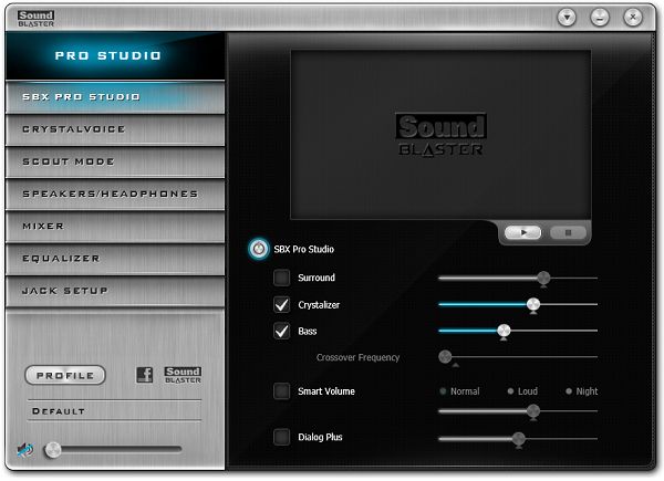 SoundBlaster Pro Studio