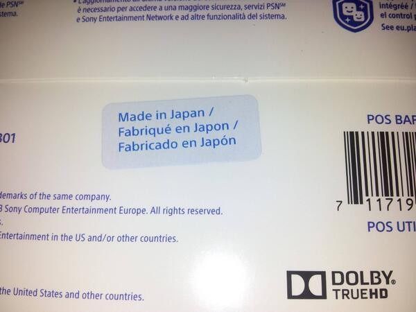 PlayStation 4 produkowane w Japonii