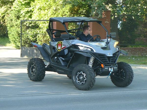 Quadem na patrol - płocka straż miejska ma pojazd do patrolowania miejsc trudno do