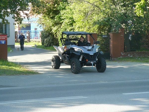 Quadem na patrol - płocka straż miejska ma pojazd do patrolowania miejsc trudno do