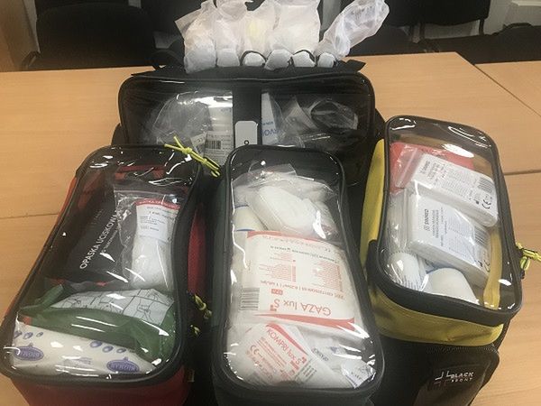 Kolejna profesjonalna torba ratownicza trafiła do strażników