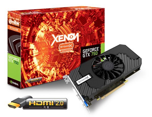 Xenon GTX 750 OC Storm X karta graficzna