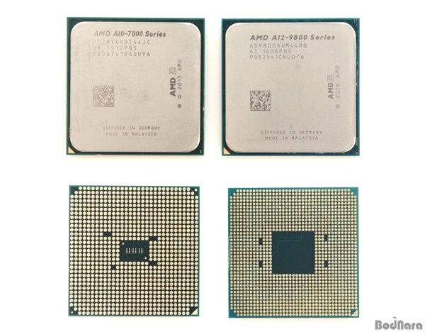 AMD A10-7870K i A12-9800 - porównanie procesorów