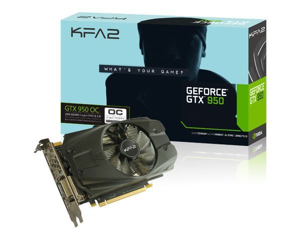 KFA2 GeForce GTX 950 OC karta graficzna