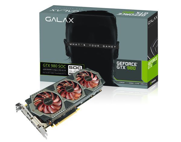 Galax GeForce GTX 980 SOC karta graficzna
