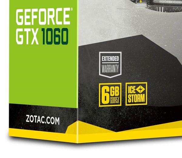 Zotac GeForce GTX 1060 6 Gb GDDR5X