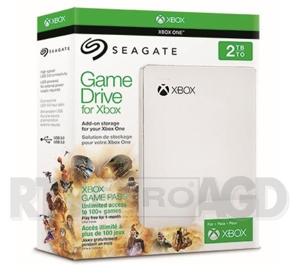 Gramy z RTV Euro AGD - Seagate GameDrive for Xbox + Xbox Game Pass