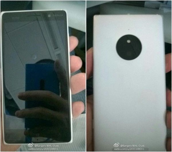 Lumia 830 smartfon przeciek