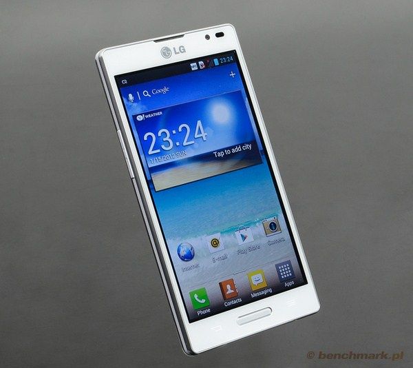 LG L9 widok przód bok