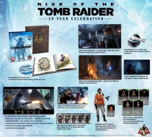 Rise of the Tomb Raider PS4 pre-order