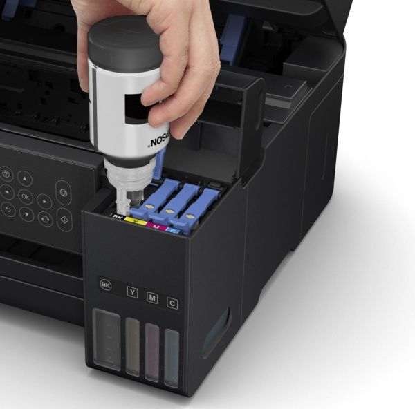 Epson L4160 napełnianie tuszem