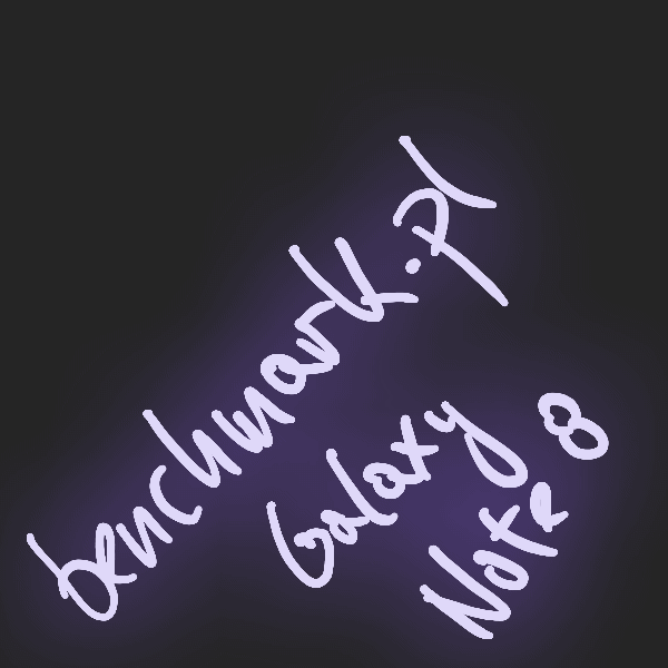 Note 8 - animowana wiadomość