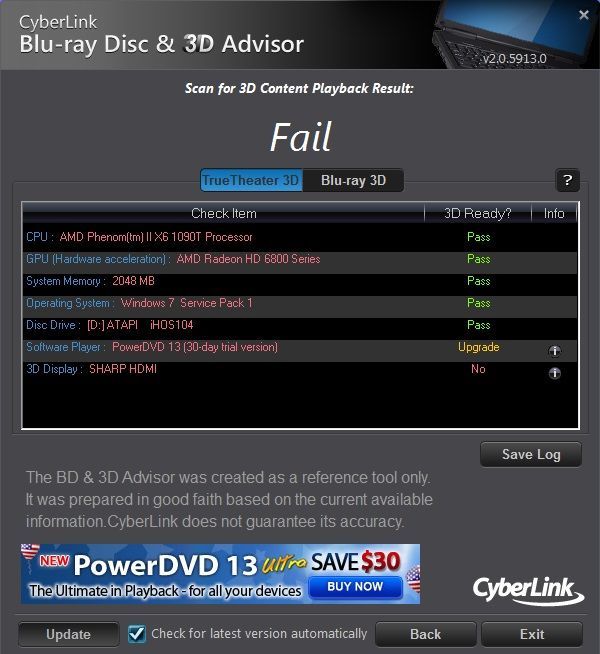 BD &amp; 3D Advisor