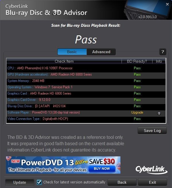 BD &amp; 3D Advisor