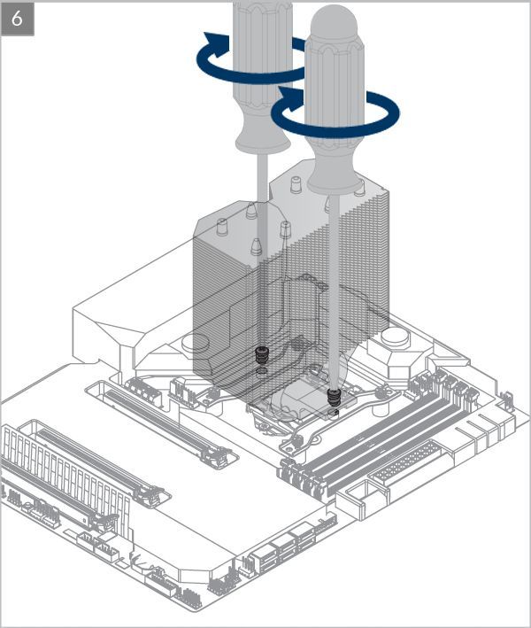 Arctic Freezer i35 - montaż chłodzenia CPU