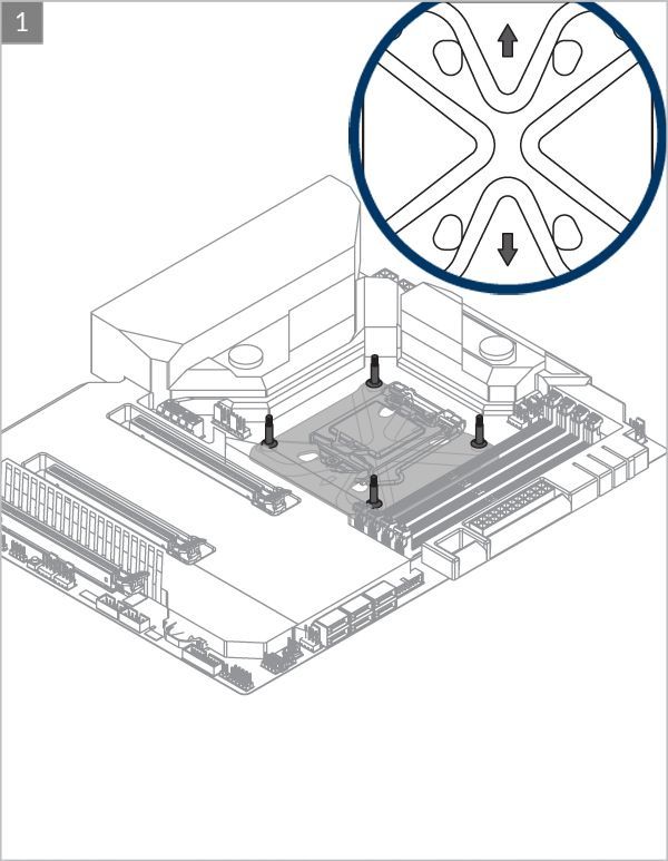Arctic Freezer i35 - montaż chłodzenia CPU