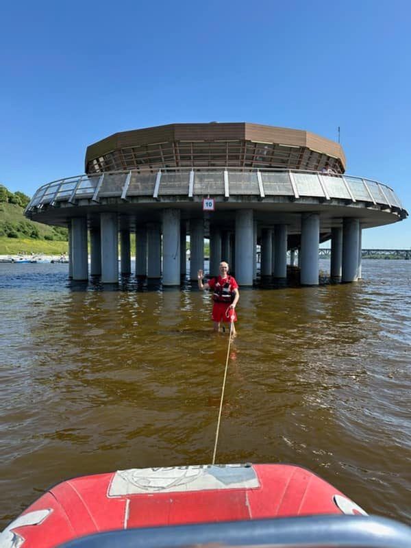 Przy molo Wisła ma zaledwie 40 cm głębokości - płocki WOPR ostrzega!